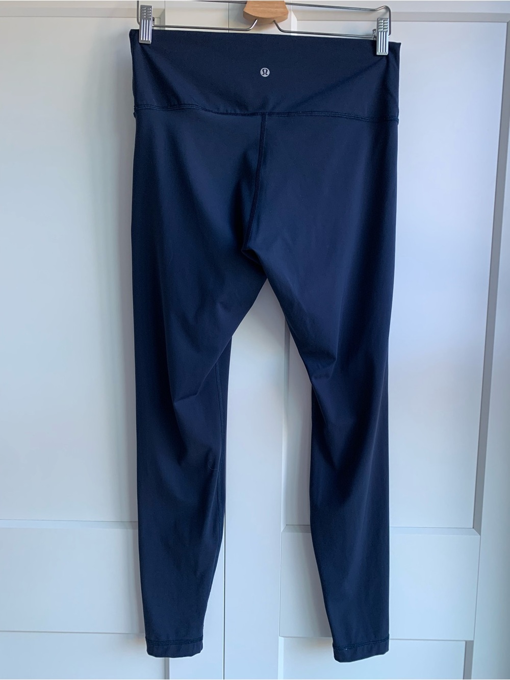 lululemon wunder train HR Navy Blue Leggings size 12